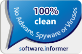 Software-Informer: 100% Clean Award  