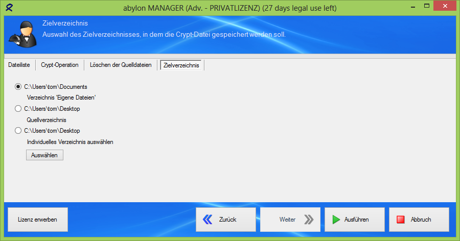 Windows8-Version11 32 CRYPT-Assistent Zielverzeichnis.PNG