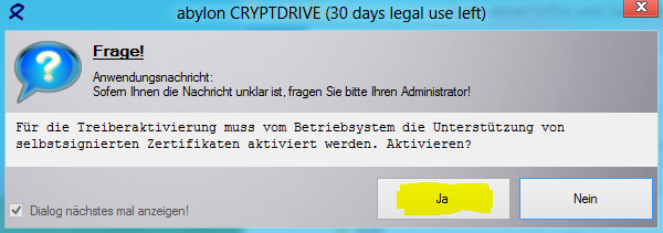 Screenshot: 15 Treiberaktivierung.PNG