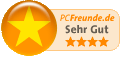 PC-Freunde Award: 4 Sterne (sehr gut)
