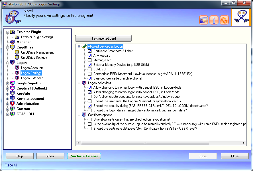 Screenshot: e32 logon settings settingd.PNG