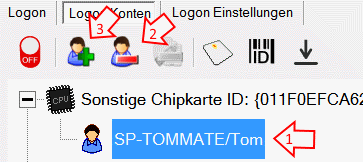 Dialog: Logon-Einstellungen-Konten -> PIN ändern